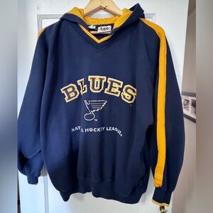 St. Louis Blues Lee Sport Heavyweight Hoodie